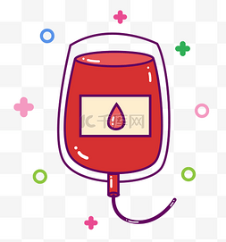 血液医疗图片_输血血液血袋