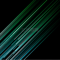 x射线放射图片_绿色直线光效光线