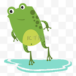 墨绿色青蛙图片_动物青蛙