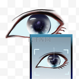 科技眼球素材图片_现代科技视网膜识别