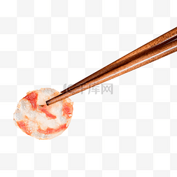 年货美食图片_香肠新年年货熟食美食筷子夹肠