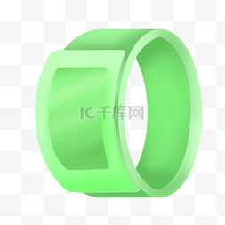 绿色手表图片_绿色的智能手表插画