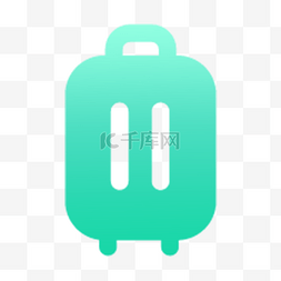 常用旅游出行景点icon图标行李箱