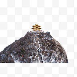 洛阳老君山图片_老君山下午老君山道观群