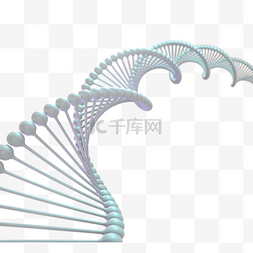 DNA图片_dna序列3d立体元素