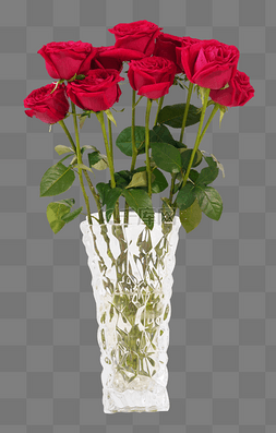 玫瑰花花瓶
