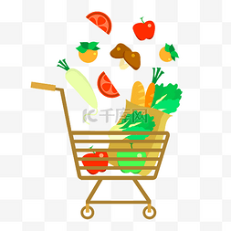 超市水果图片_超市购物