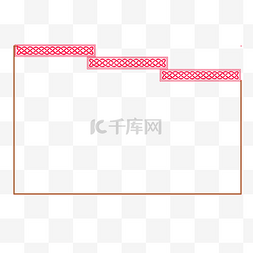 海报墙体图片_中国风花纹边框