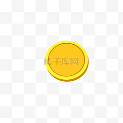 黄色的金币图片_黄色的金币免抠图