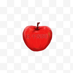 红色的苹果免抠图