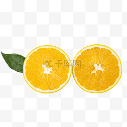 青的水果图片_切开的黄色青柚