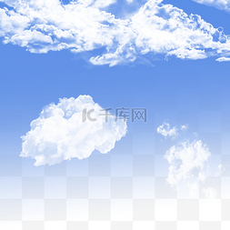 高空排污图片_天空蓝天白云