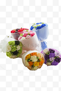 淡粉色粉色图片_精美包装节日花束