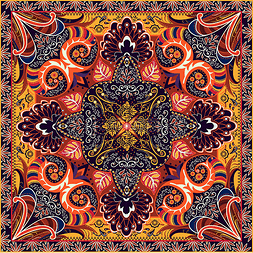 古典花纹中式图片_古典花纹地毯