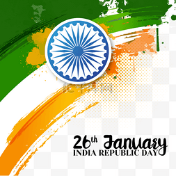 india republic day泼洒创意