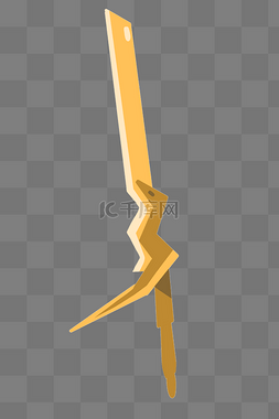 黄色立体刀剑插图