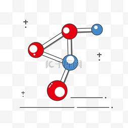 医疗分子装饰