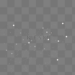 圆点线条科技元素图片_科技感抽象小圆点装饰