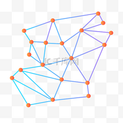 旋转三角体图片_几何不规则图形