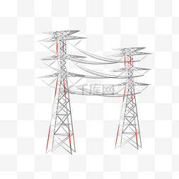 国家电网啊图片_灰色的电网