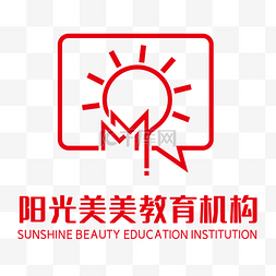 圆形品牌logo图片_红色教育LOGO