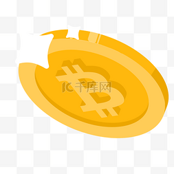 金色的货币图片_一个金色的货币免抠图