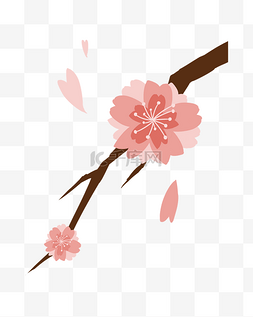 日本傳統圖樣图片_粉色花春季樱花