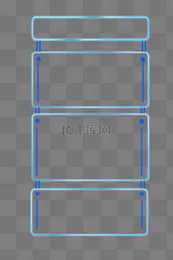 科技蓝紫渐变图片_蓝色渐变科技感边框