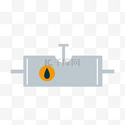 扁平化工厂图片_石油化工厂