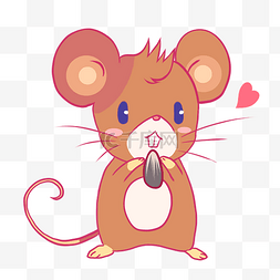 小老鼠吃瓜子