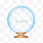 水晶球仿真立体