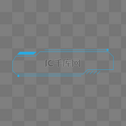 框字幕图片_科技信息字幕条