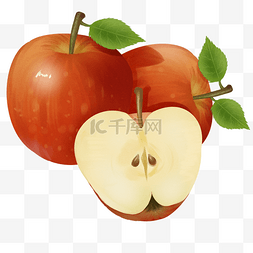 水果蔬菜红色图片_苹果红色