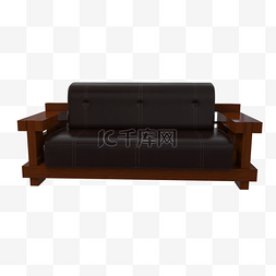 实木家具真皮实木沙发