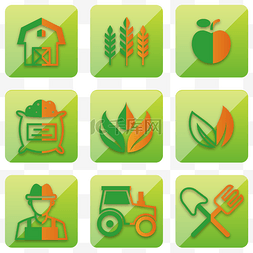 农产品icon图片_矢量农产品图标