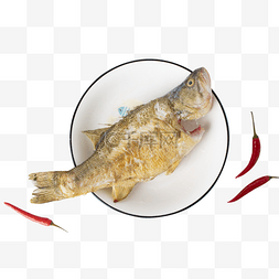 水煮鱼图片_健康绿色的红烧烤鱼
