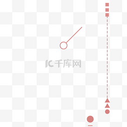 箭免抠素材图片_红色的线条免抠图