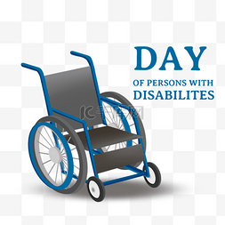 international day of disabled persons扁平