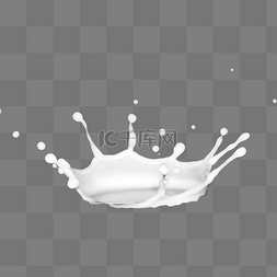 牛奶喷溅图片图片_乳白色牛奶飞溅喷溅