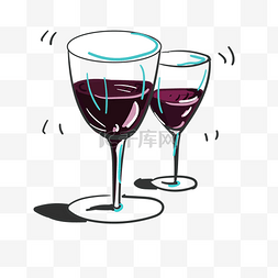 酒红酒葡萄酒图片_红酒杯情侣交杯红酒