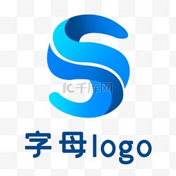 品牌墙logo图片_蓝色字母LOGO