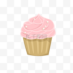 奶油甜品图片_清新可爱甜品杯子蛋糕