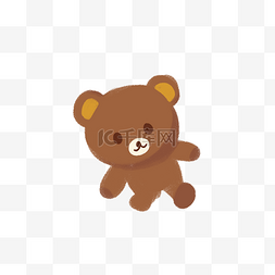 棕色的小熊