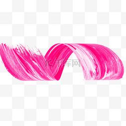 彩色螺旋曲线图片_粉色抽象环绕线条