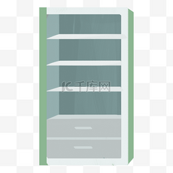 灰色的柜子图片_空的木质储物柜