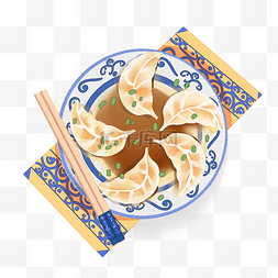 冬至水饺汤饺