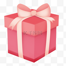 礼物，惊喜，盒子图片_粉色礼盒包装