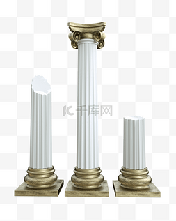 石柱图片_罗马风格石柱