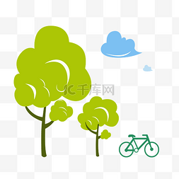 环保绿色出行图片_低碳环保绿色出行
