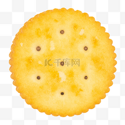 圆形黄色图片_黄色美味饼干